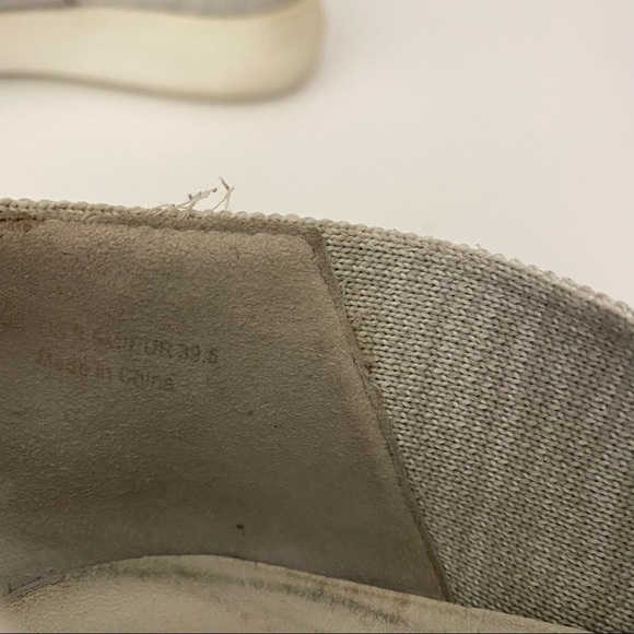 Vince || Aston Gray Slip-On Sneakers Shoes 9.5 - Picture 9 of 9